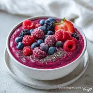 Almond Milk Berry Smoothie in 5 Minutes