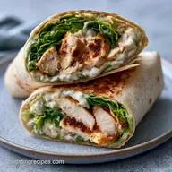 Caesar Chicken Wrap: Creamy and Crispy