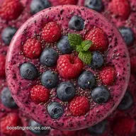 Chia Seed Berry Smoothie in 5 Minutes