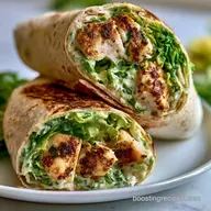 20-Min Chicken Caesar Wrap