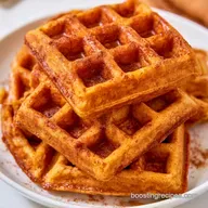 Cinnamon Pumpkin Waffles for 12 Waffles