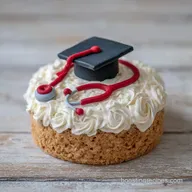 Female Nurse Graduation Cake for 12