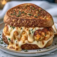 Lobster Cake Grilled Cheese in 20 Minutes