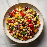 Mediterranean Chickpea Salad in 15 Minutes