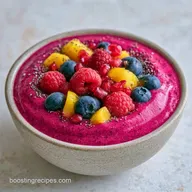 Mixed Fruit Breakfast Smoothie in 5 Minutes
