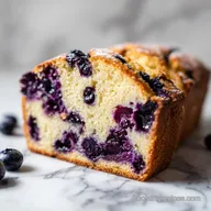 Super Moist Blueberry Bread: Velvety and Golden