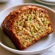 Zucchini Banana Bread for 10 Slices