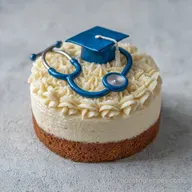 Nursing School Graduation Cake: Silky