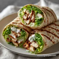 Romaine Caesar Wrap in 25 Minutes