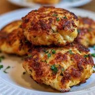 Simple Crab and Lobster Cakes: Crispy