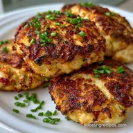 Simple Pan Seared Lobster Cakes: Golden