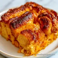 Slow Cooker Pumpkin French Toast: Golden