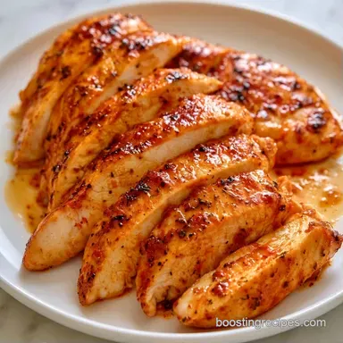 Air Fryer Chicken Breast in 20 Minutes Recipe Card