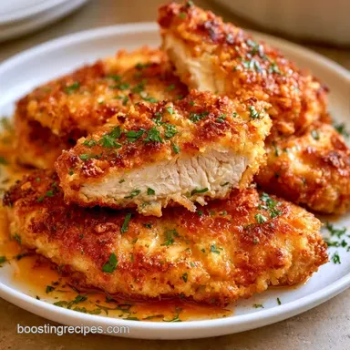 Air Fryer Chicken Cutlets in 15 Minutes Recipe Card