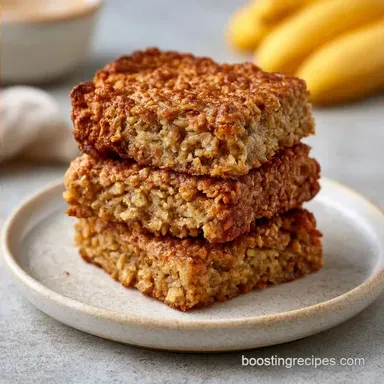 Banana Oat Bars in 30 Minutes