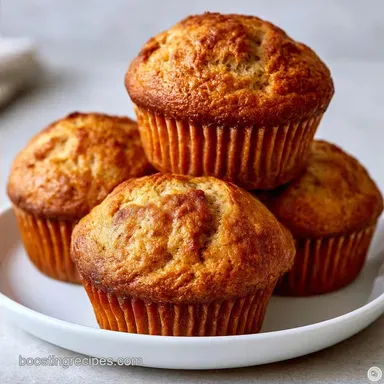 Banana Protein Muffins in 30 Minutes