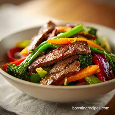 Beef and Vegetable Stir Fry in 30 Minutes