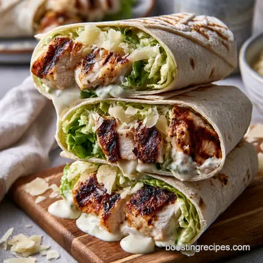 6 Easy Chicken Caesar Wrap Recipes for Lunch