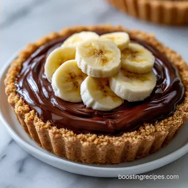 Chocolate Banana Pie for 10 Servings