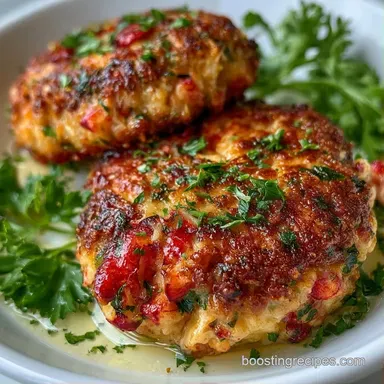 Classic Maine Lobster Cakes: Golden Recipe Card