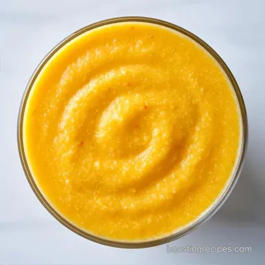 Coconut Milk Mango Smoothie in 5 Minutes
