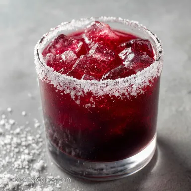 Cranberry Margaritas in 5 Minutes: A Sharp and Velvety Sip Recipe Card
