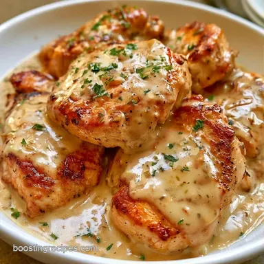 Cream Cheese Chicken in 30 Minutes Recipe Card