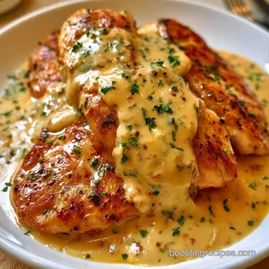 Dijon Chicken Breasts for 4 Servings Recipe Card