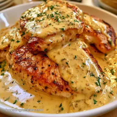 Dijon Chicken Breasts for 4 Servings