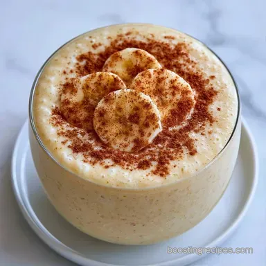 Creamy Frozen Banana Smoothie: 5 Min Recipe Card