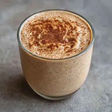 Creamy Nut Butter Smoothie in 2 Minutes Recipe Card