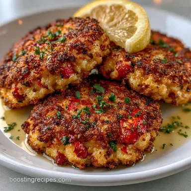 Crispy Air Fryer Lobster Cakes in 25 Min Recipe Card
