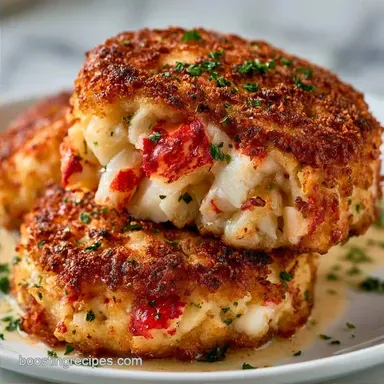 Easy Air Fryer Lobster Cakes: Crispy