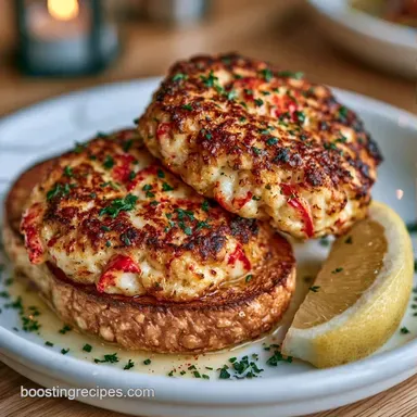 Easy Lobster Cake Sandwich in 35 Minutes Recipe Card