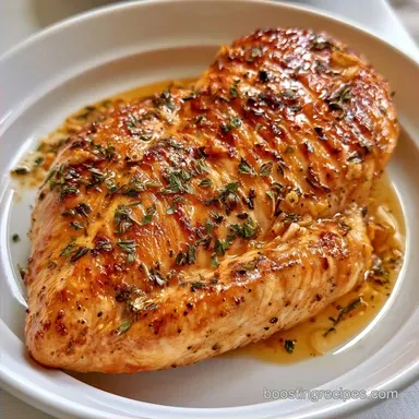 Mediterranean Baked Chicken Breast for 4