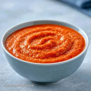 Easy Roasted Red Pepper Sauce in 20 Min