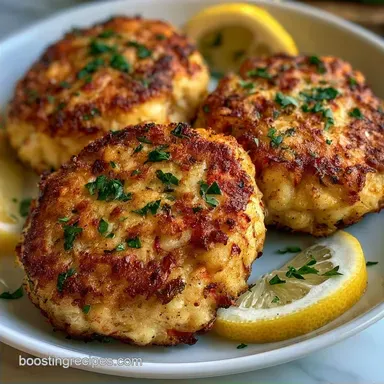 Gluten Free Lobster Cakes: Crispy