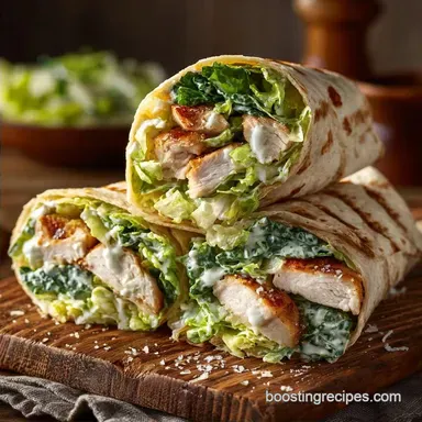 Healthy Chicken Caesar Wrap Recipes for Easy Lunches