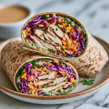 Chicken Wrap in 12 Minutes