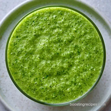 Healthy Green Breakfast Smoothie in 5 Min