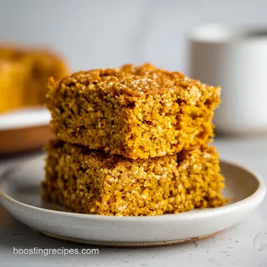 Pumpkin Bars in 45 Minutes Recipe Card
