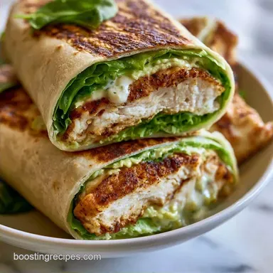 Caesar Wrap in 25 Minutes