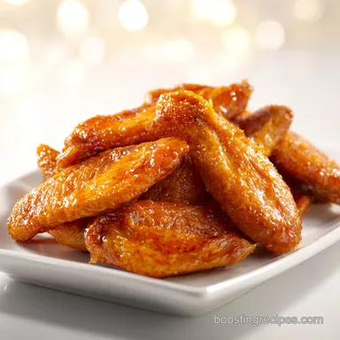 Honey Butter Chicken Wings: Shatter Crisp Recipe Card