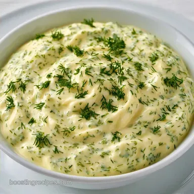 Lemon Dill Sauce for Lobster Cakes for 4