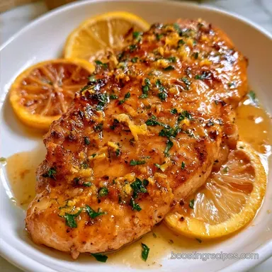Baked Lemon Herb Chicken for 4 Servings