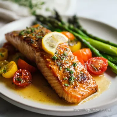 Maple Glazed Salmon for 4 Servings: Caramelized and Tender