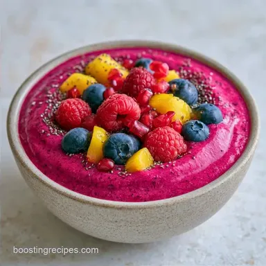 Mixed Fruit Breakfast Smoothie in 5 Minutes