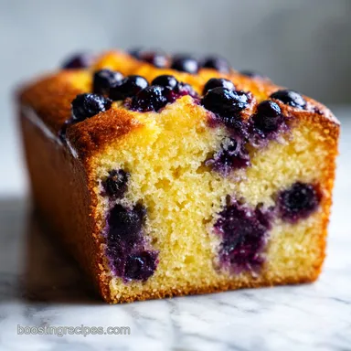 Blueberry Bread Moist Recipe: Velvety Recipe Card