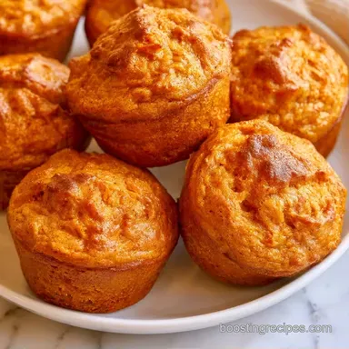 Pumpkin Muffins in 30 Minutes Recipe Card