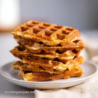 Oat Flour Waffles Recipe: Crispy Golden Recipe Card